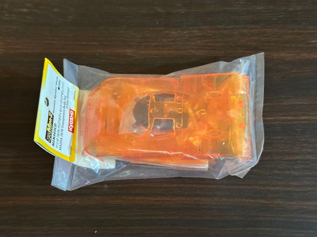 京商ミニッツ マツダ787Bクリアオレンジボディセット 未塗装未開封