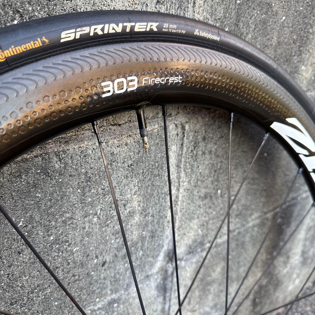 ZIPP303 Firecrest 旧ロゴ ジップ カーボンホイール