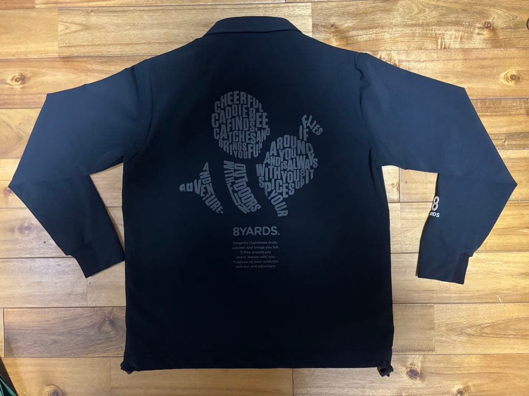 8YARDS 黒 ゴルフウェア　長袖シャツ