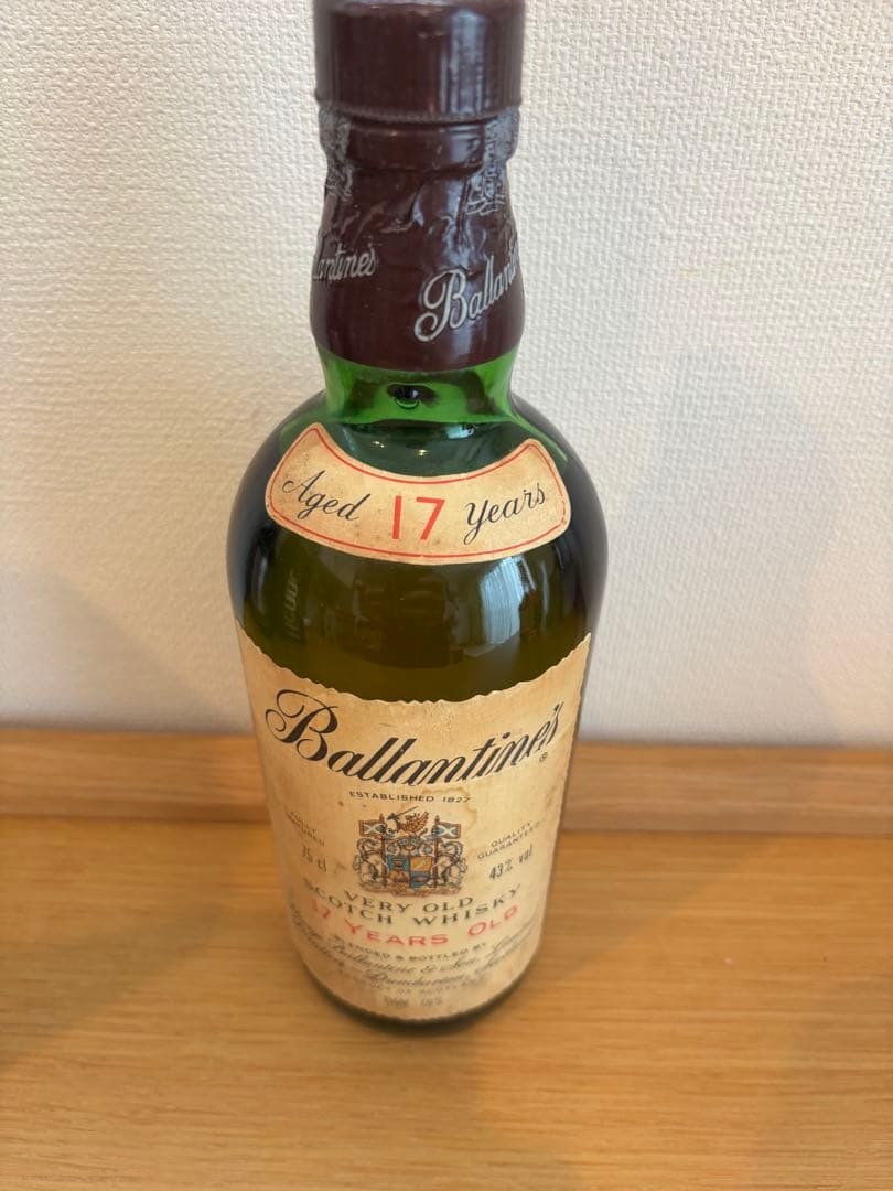 古酒・バランタイン 17年 スコッチ ウイスキー 750ml