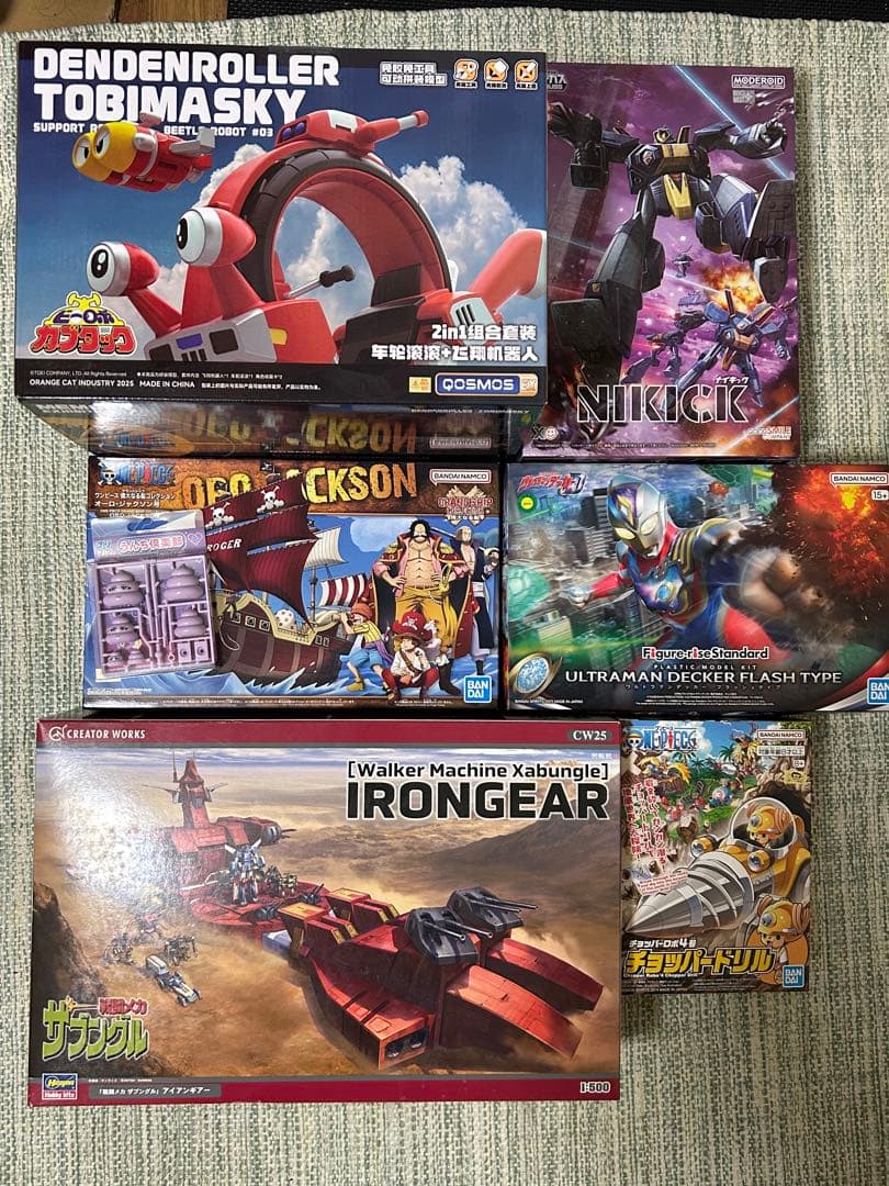 お*ド様 プラモデルセット6点