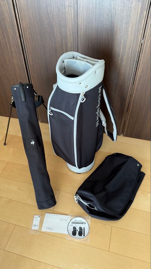 【2in1】ルコックゴルフ セルフクラブケース内蔵キャディバッグ