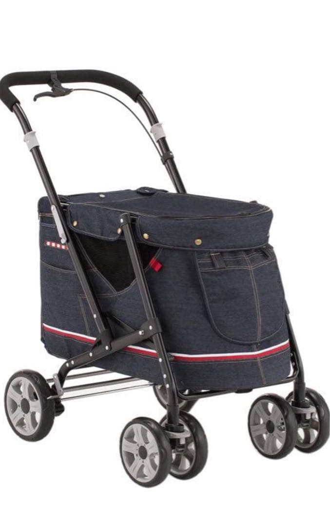 新品　ボンビアルコン (Bonbi) ペットバギー DECAプログレ デニム　犬