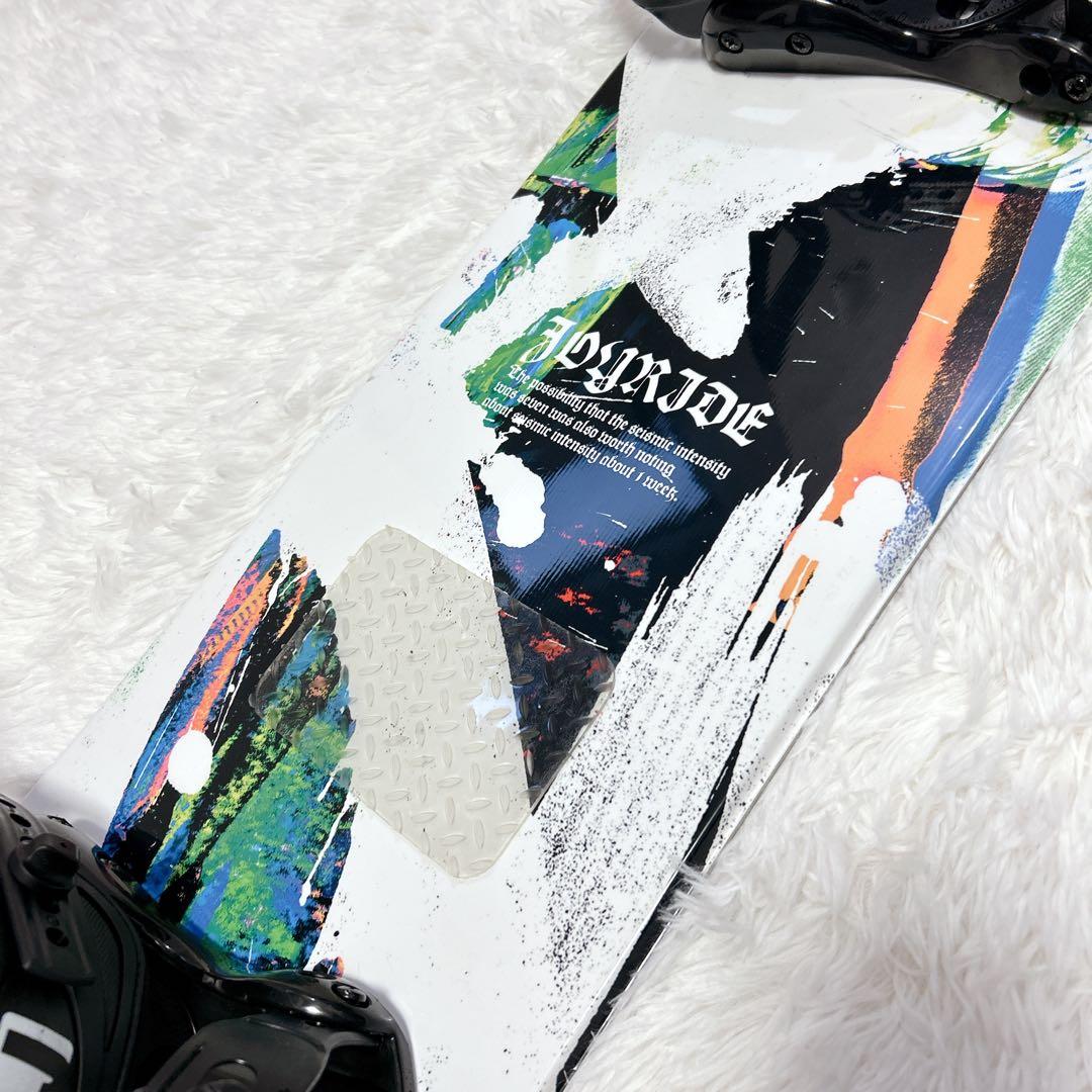 3点セット JOYRIDE スノーボード 158cm ビンディング スノボバッグ