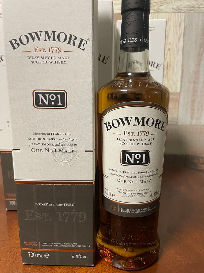 正規品BOWMORE ボウモアNo1 12本