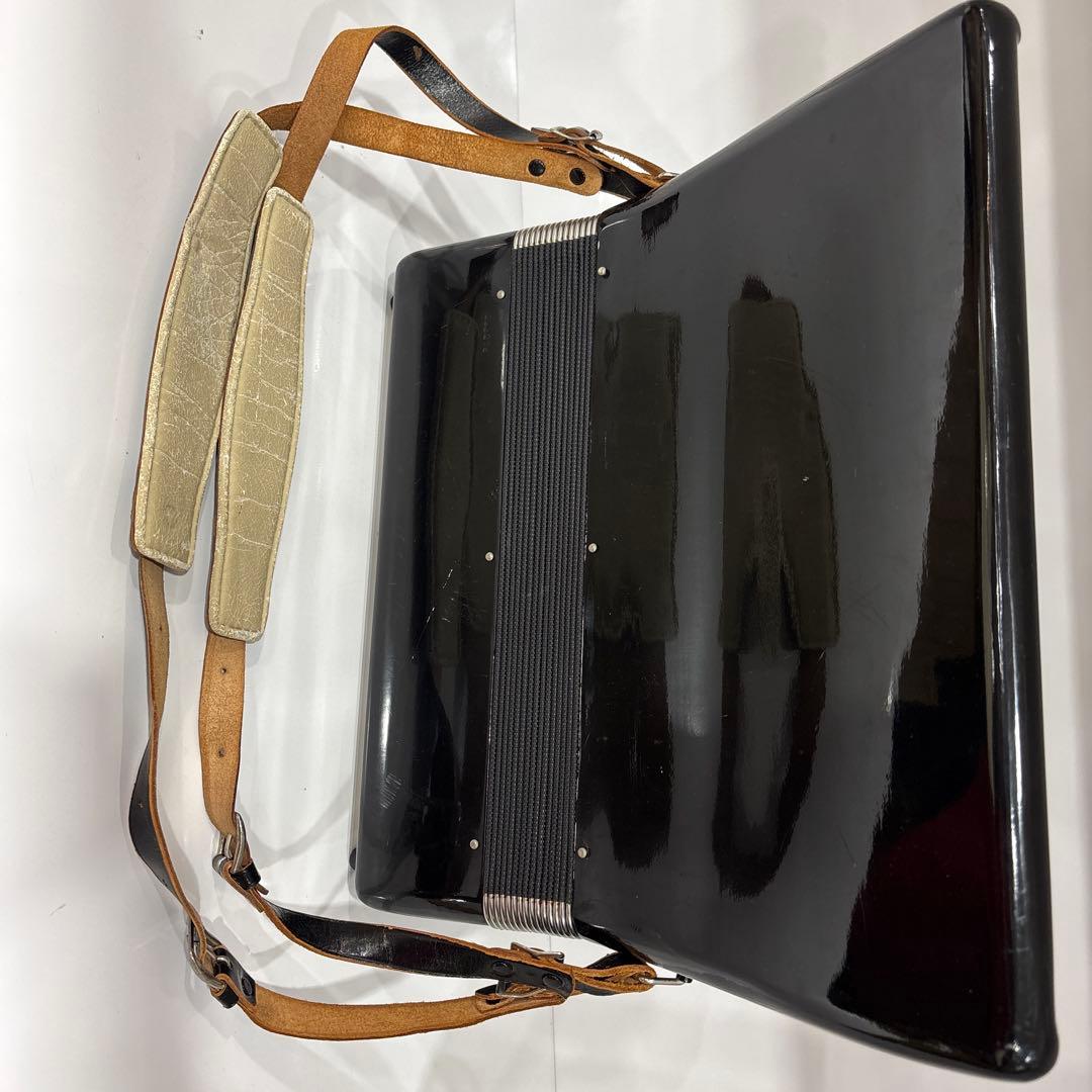 T114 YAMAHA アコーディオン ブラック カバー付き