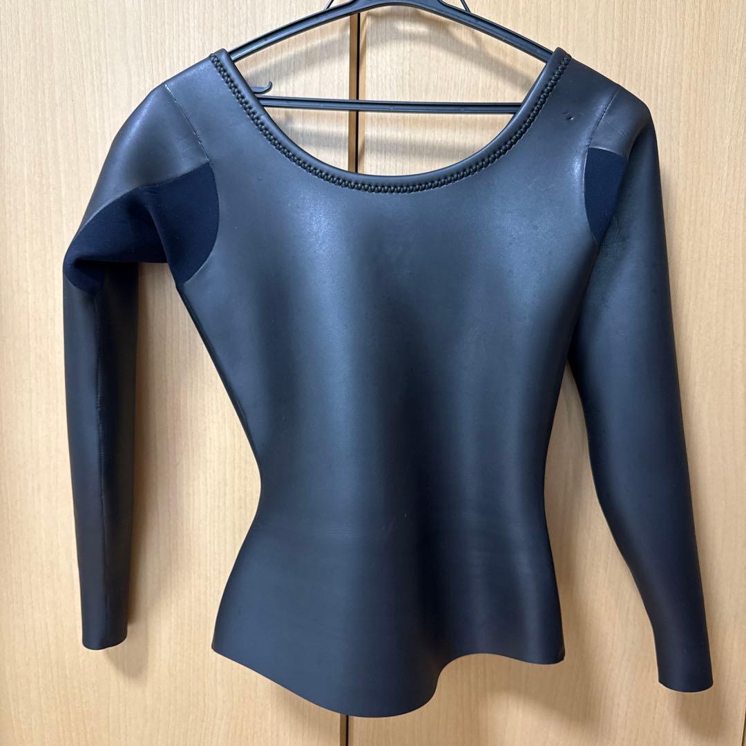 日本製 長袖タッパー ブラック