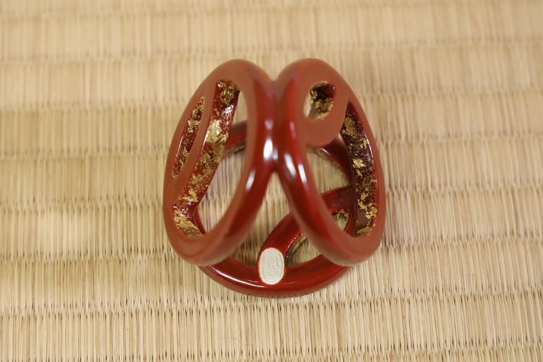 安田浩人　ツボツボ繋ぎ蓋置　共箱109