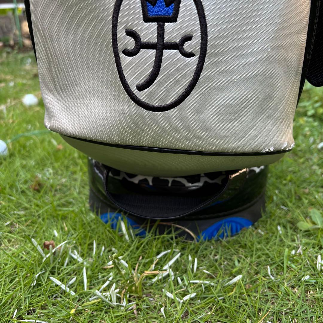 CASTELBAJAC カステルバジャック キャディバッグ シルバー おしゃれ