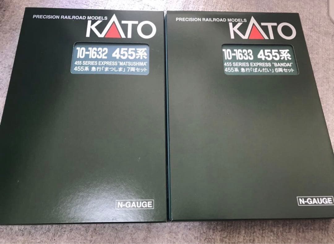 KATO カトー 10-1632＋10-1633 455系「まつしま、ばんだい」