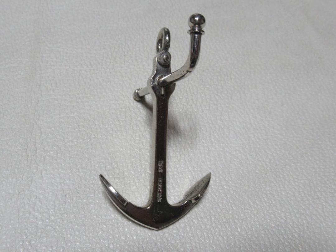 ◆極希少 美品 昭和10年 三笠保存会発行！戦艦三笠艦材使用 錨/いかり 此一戦