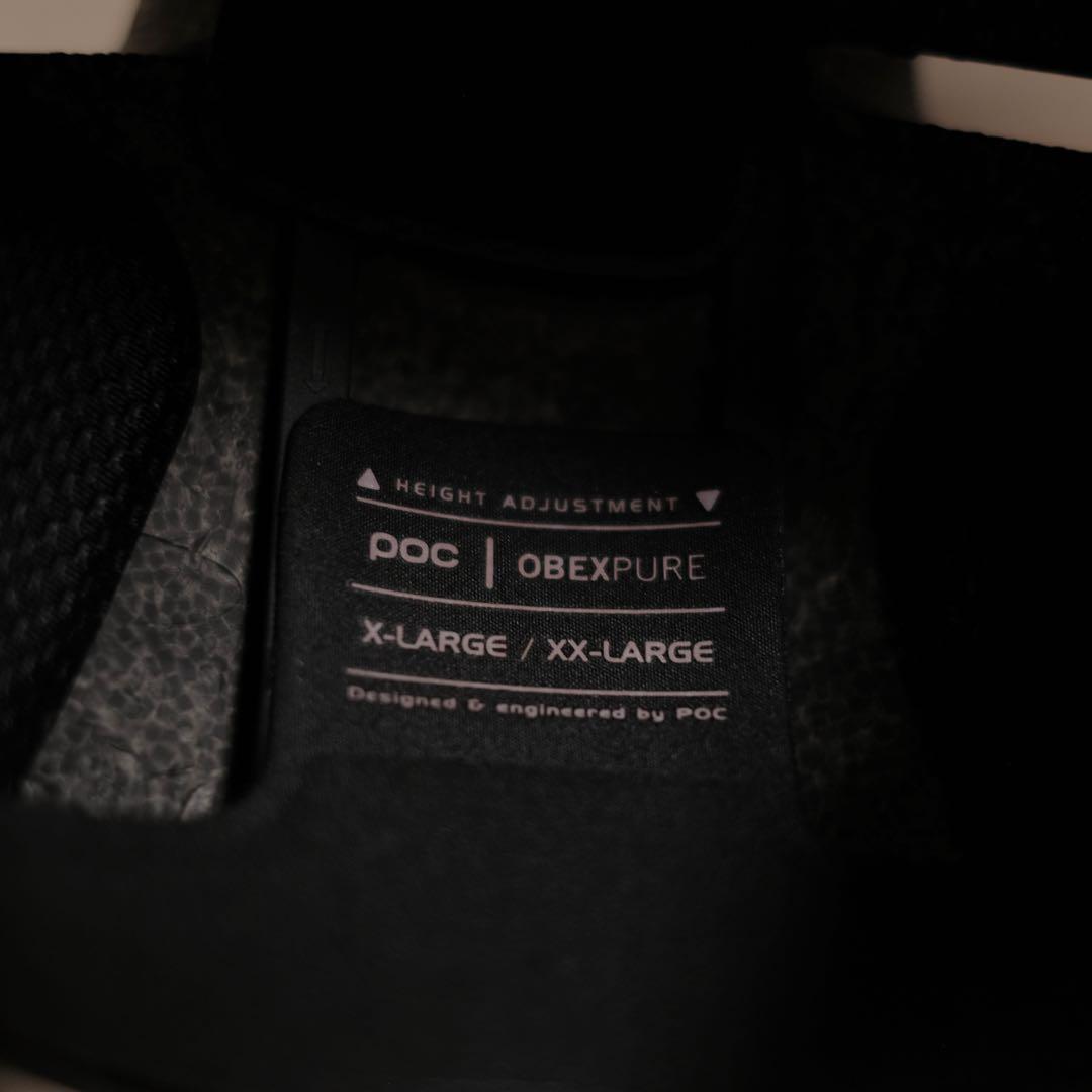 POC OBEX PURE ヘルメット スノーボード ブラック 付属品完備
