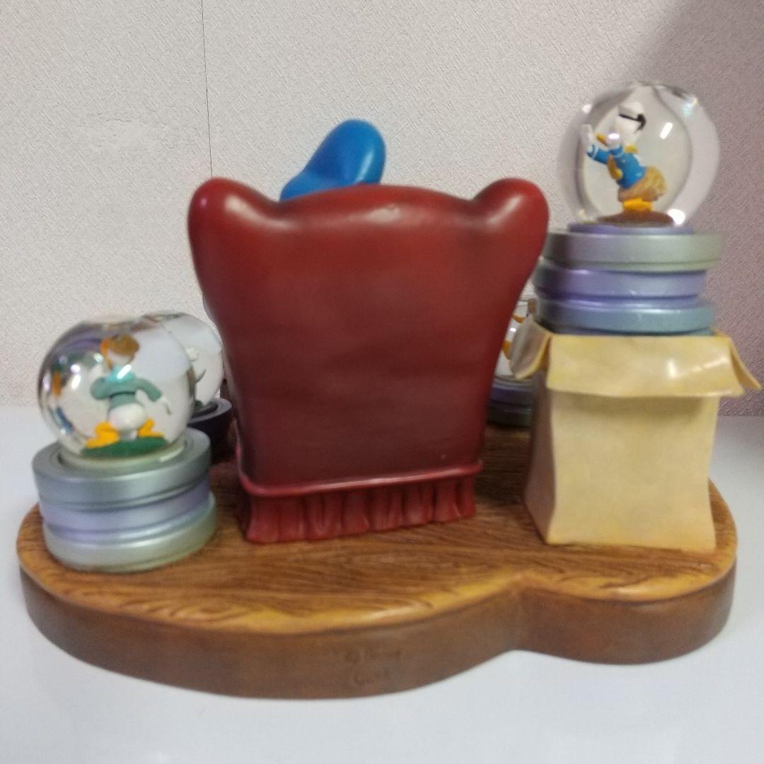 ドナルド スル―ザイヤ―フィギュア ミニスノーグローブ 生産終了品 レア