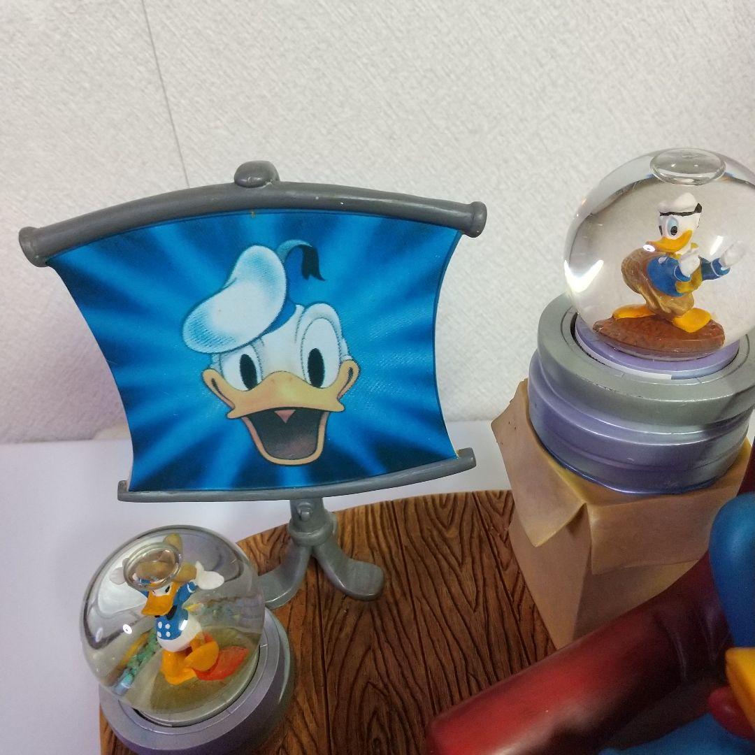 ドナルド スル―ザイヤ―フィギュア ミニスノーグローブ 生産終了品 レア