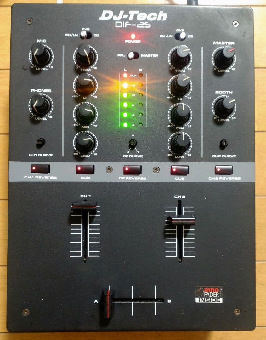 DJ-Tech DIF-2S 動作確認済み　inno FADER 送料込み美品