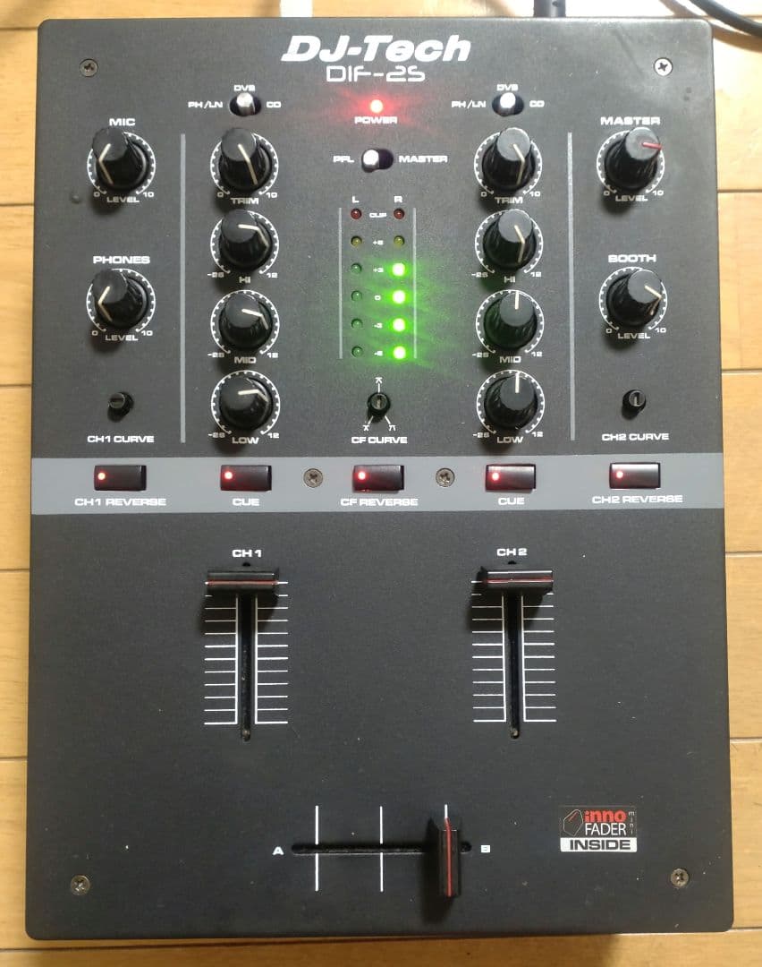 DJ-Tech DIF-2S 動作確認済み　inno FADER 送料込み美品