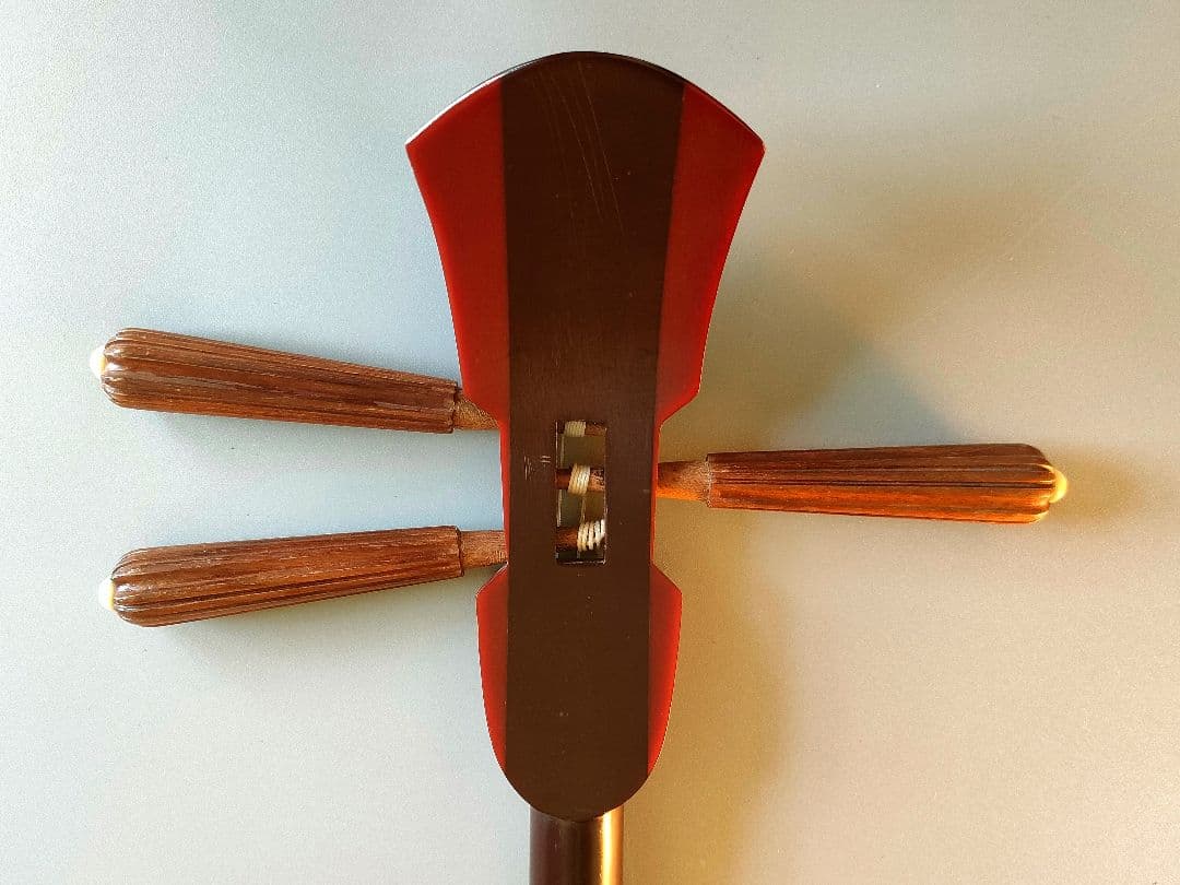 製作五棹のみ ベークライト製三線 名工平良昌則 与那城型 特注品