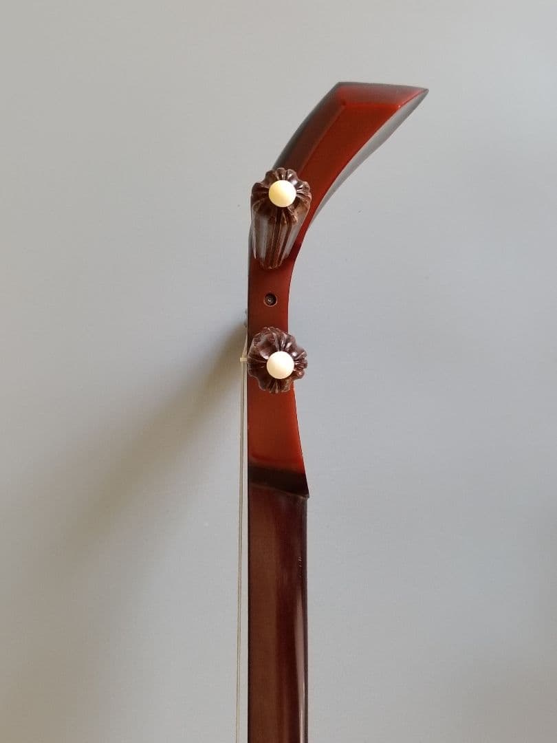 製作五棹のみ ベークライト製三線 名工平良昌則 与那城型 特注品