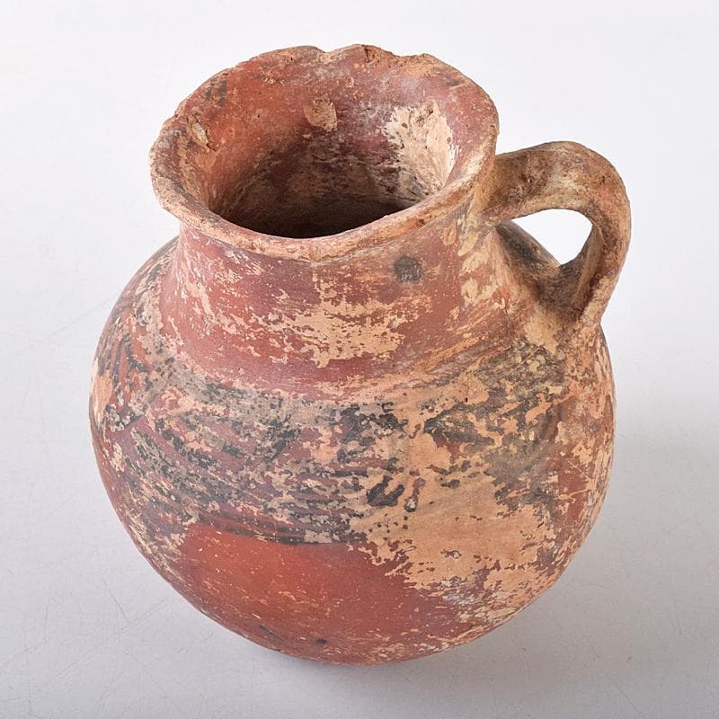 タイ古陶磁　バンチェン土器　アンダーソン土器　彩文土器　時代箱付　D　R8578