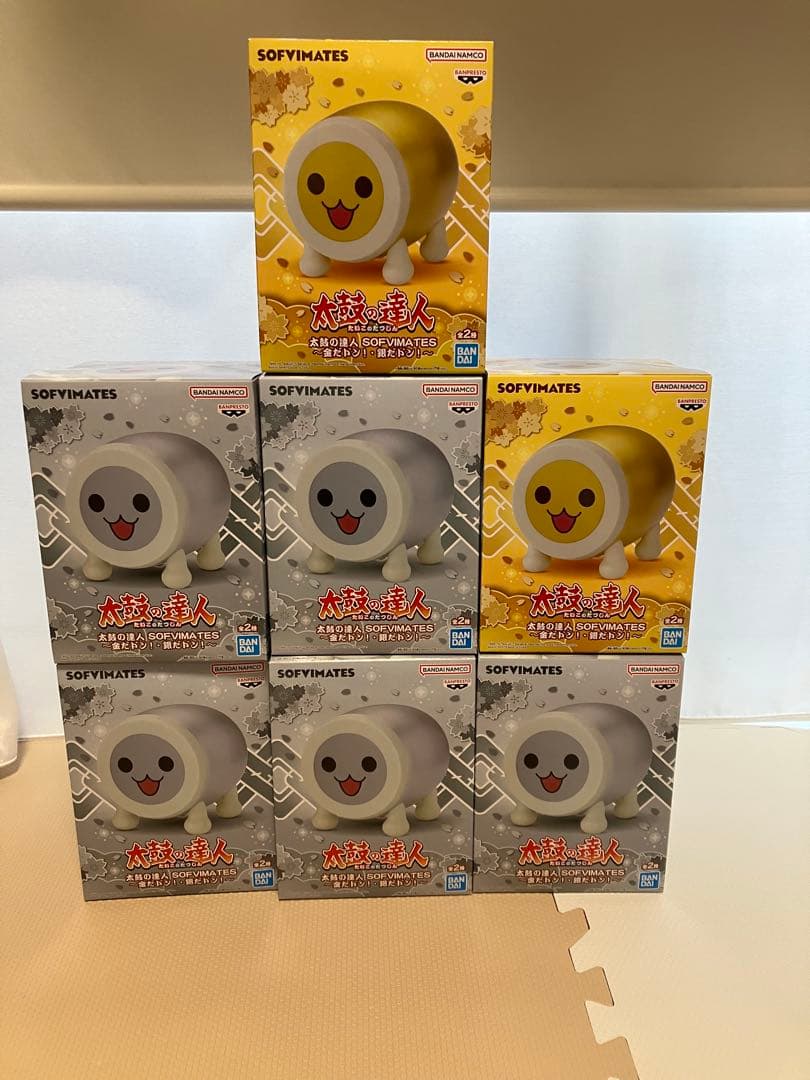 太鼓の達人 SOFVIMATES 〜金だドン！銀だドン！　7点セット