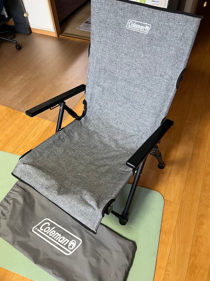 コールマン（Coleman） レイチェア 新型NX 18 ヘザーグレー 美品