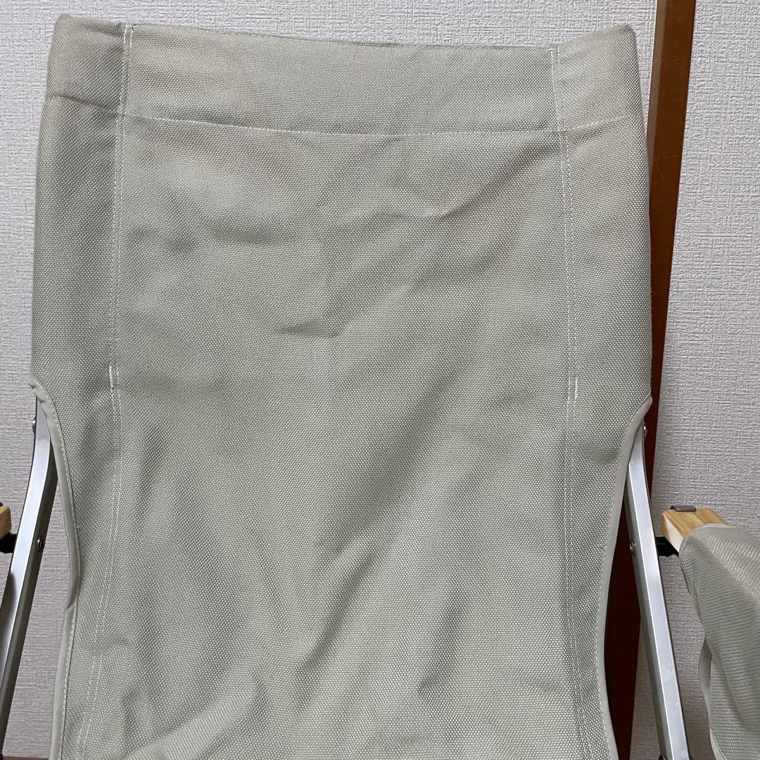 【限定品】【値下不可】スノーピーク ローチェア30 アイボリー サイドポケット付