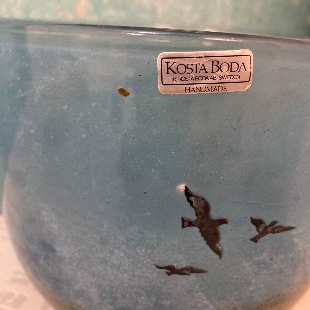KOSTA BODA コスタボダ ガラスボウル シェルエングマン コスタボタ花瓶