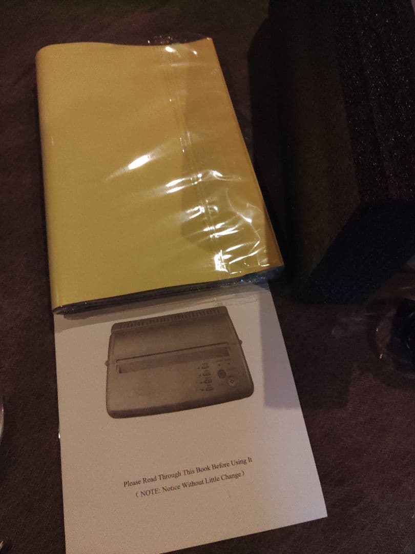 タトゥー　サーマルコピー機