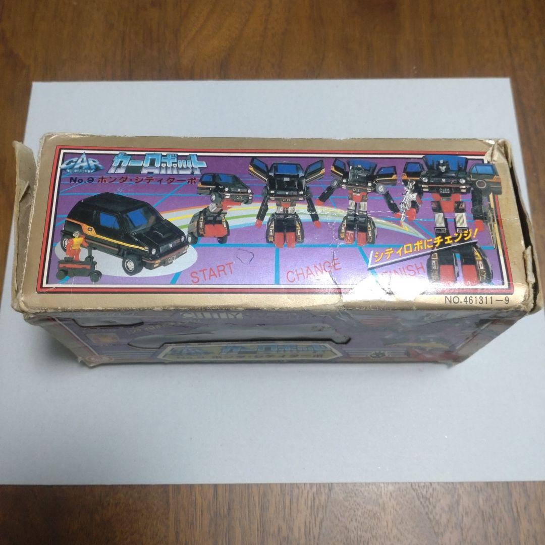 ダイアクロン　カーロボット　No.9 ホンダ・シティターボ　赤