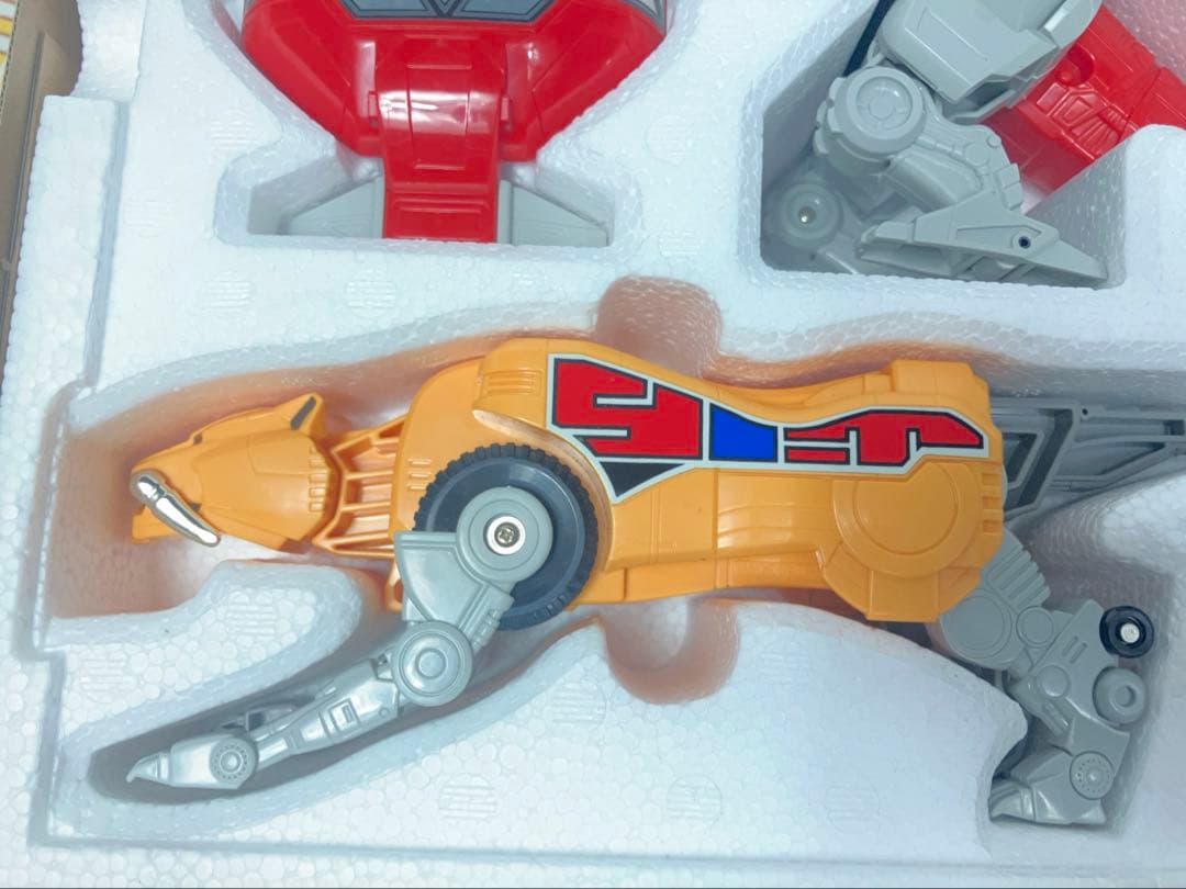 デッドストック バンダイ 6大守護獣超合身セット 恐竜戦隊ジュウレンジャー