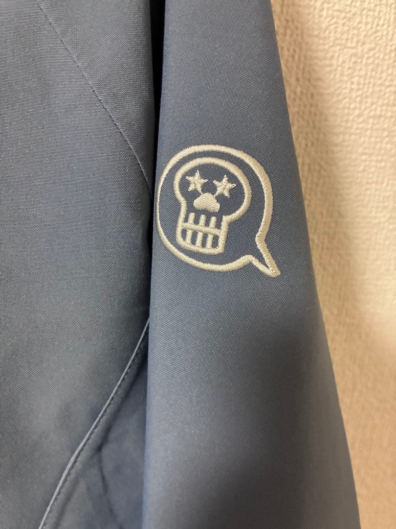 アンファッジ スノボウェア クラウドジャケットBlueGrey 25-26