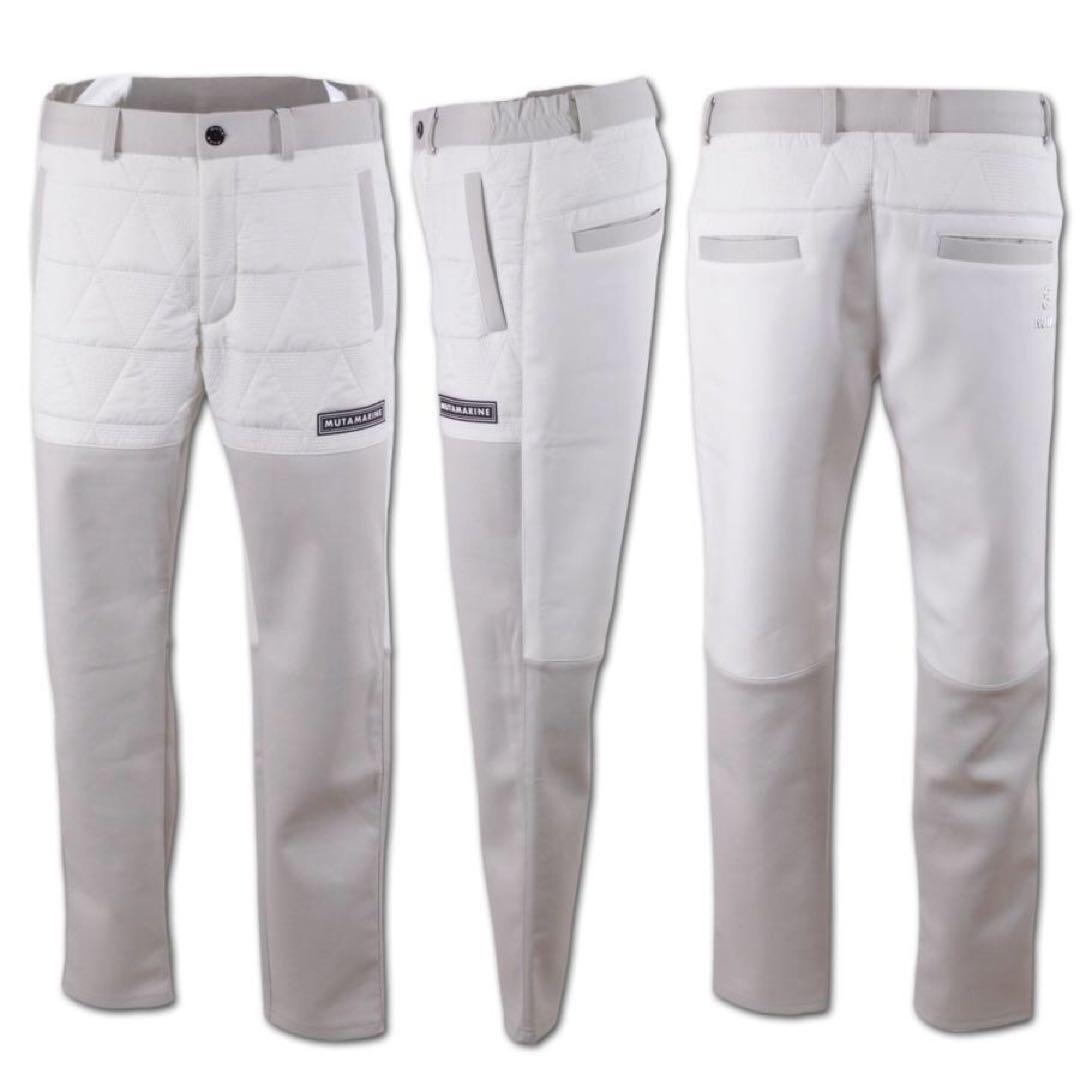 新品　ムータ　muta MARINE ジオメトリック　キルティングパンツ