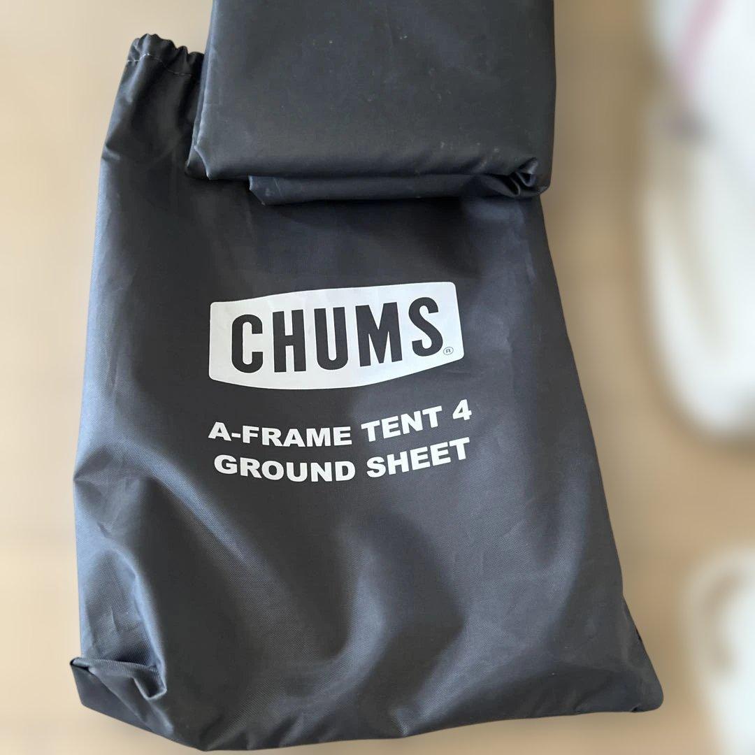 CHUMS キャンプテント ホワイト・イエロー