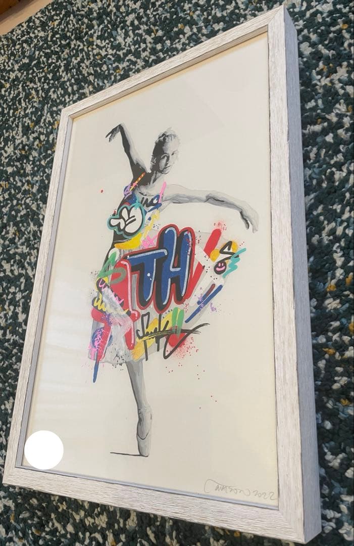 Martin Whatson マーティン・ワトソン シルクスクリーン アダチ版画
