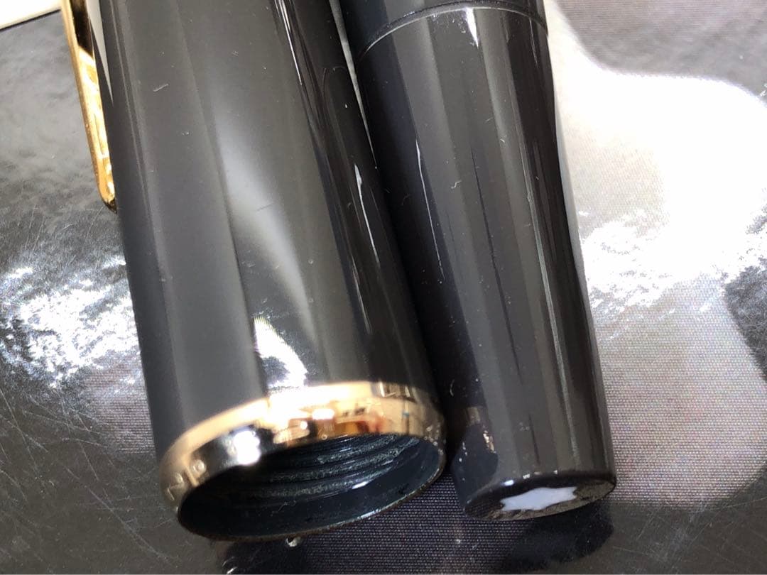 モンブラン　★非常に稀少なグレーカラー軸★No32本国に無い極少な輸出専用カラー