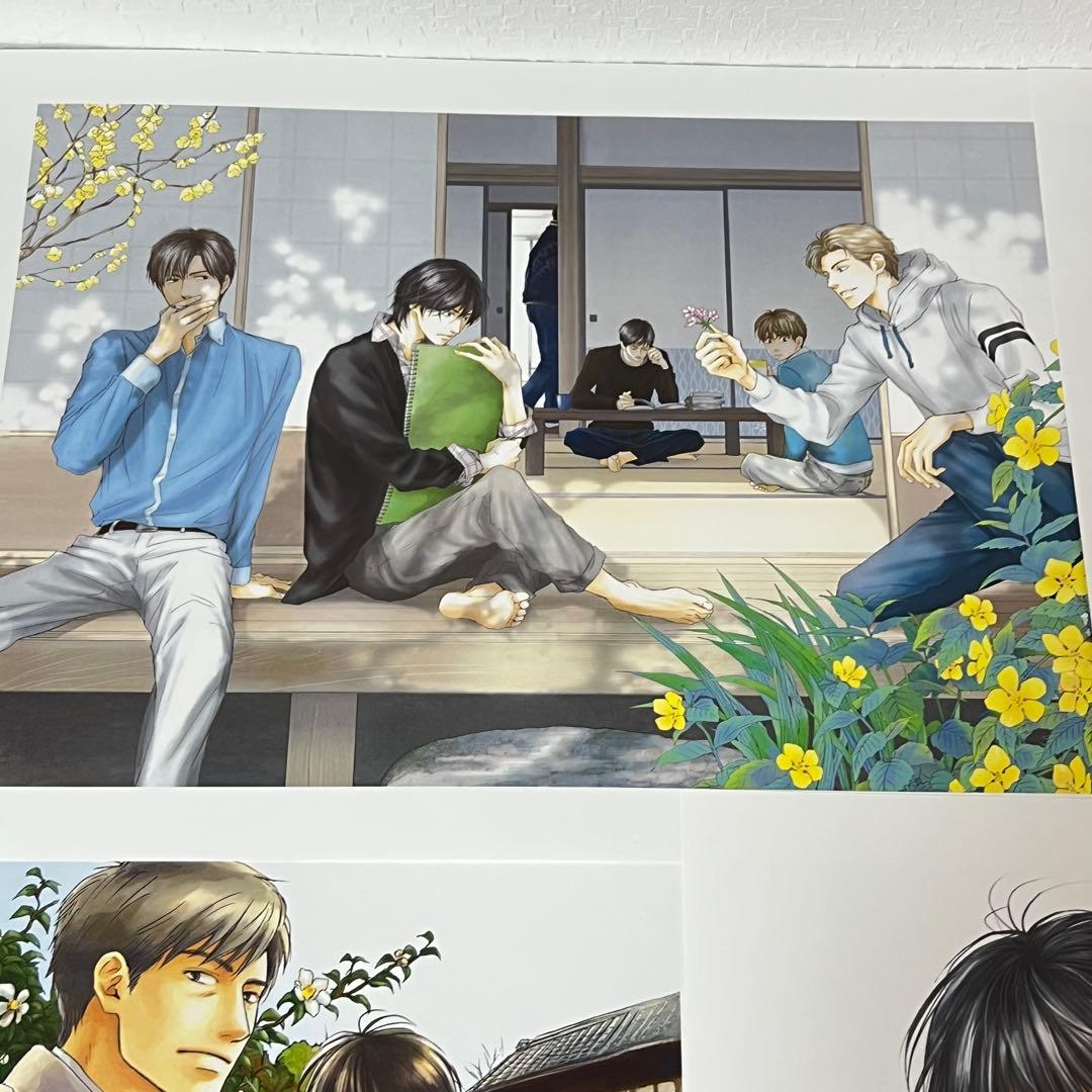 【レア】花は咲くか 複製原画 ルチル原画展 ポストカード付き アート グッズ