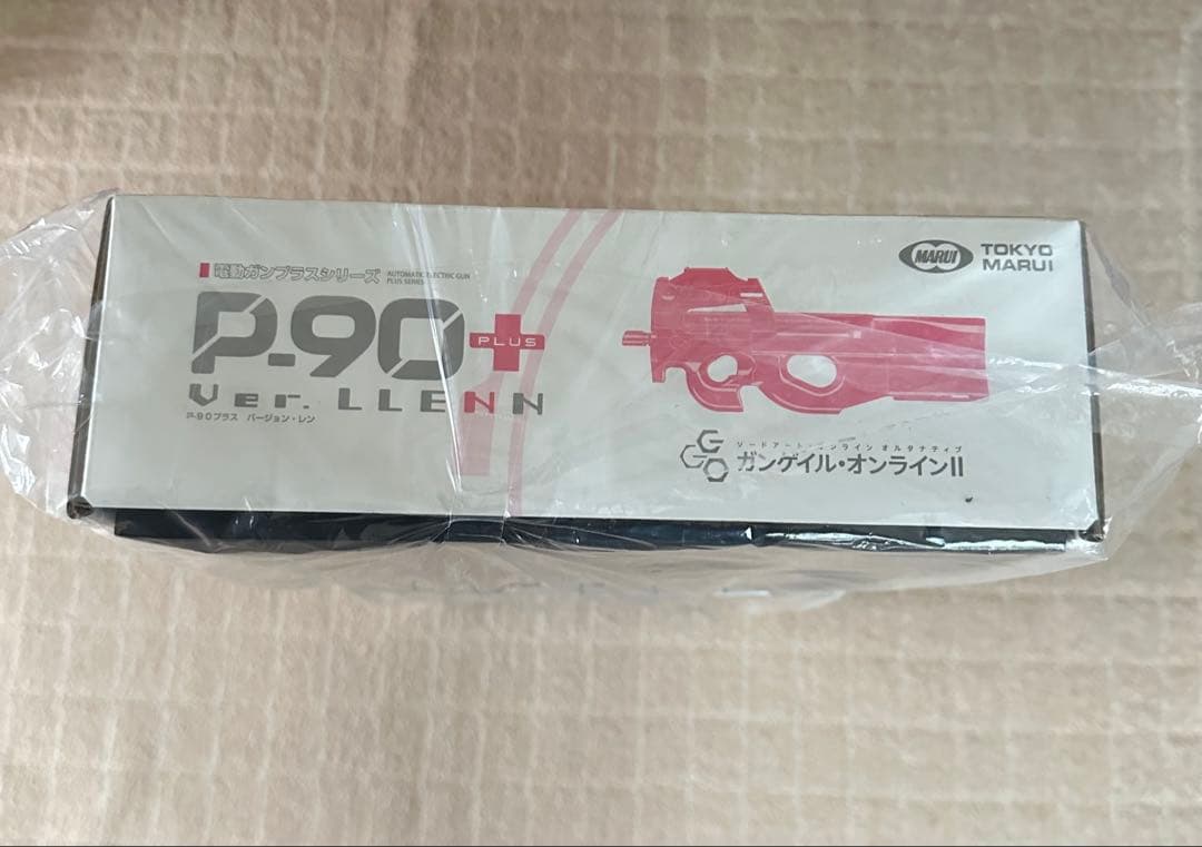 東京マルイ P90プラス レン (新品未開封）+ 販促ポスター（非売品）木製額付