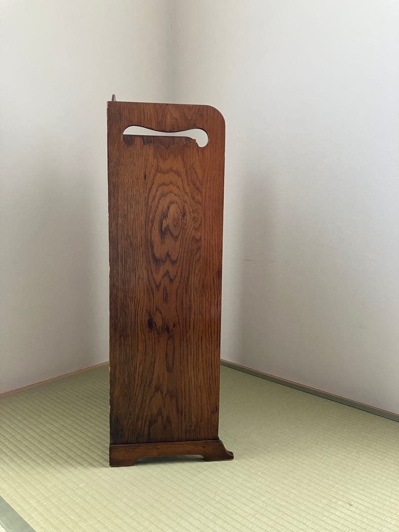 アンティーク 家具 マガジンラック 本棚　収納　イギリス 英国