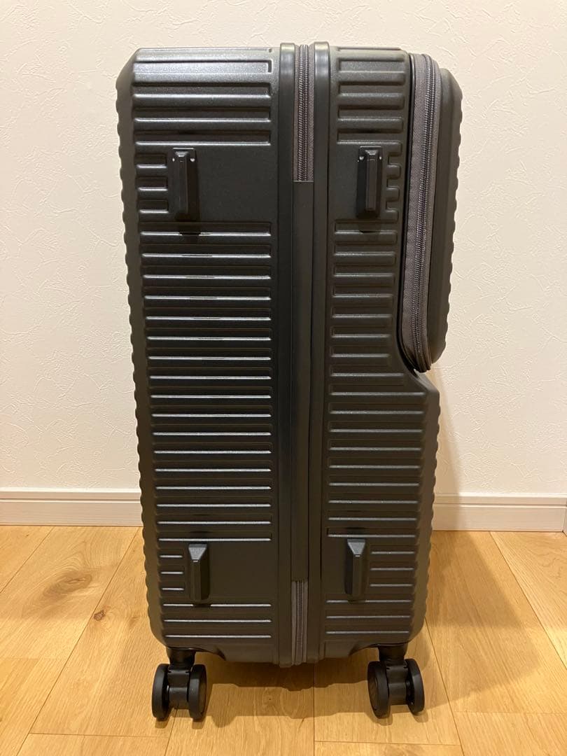 新品 ACE エース EDGELINK スーツケース フロントオープン Mサイズ