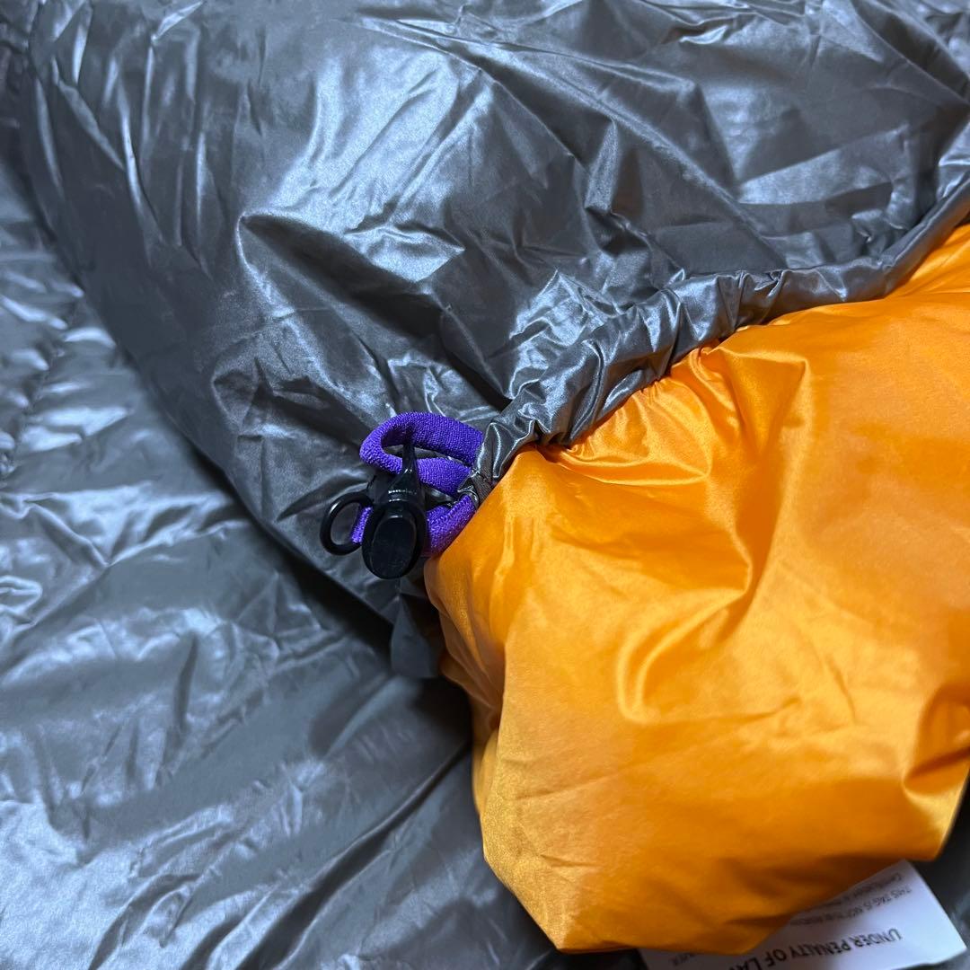 寝袋 Jolmo Lander 800fp グースダウントップキルトシュラフ R