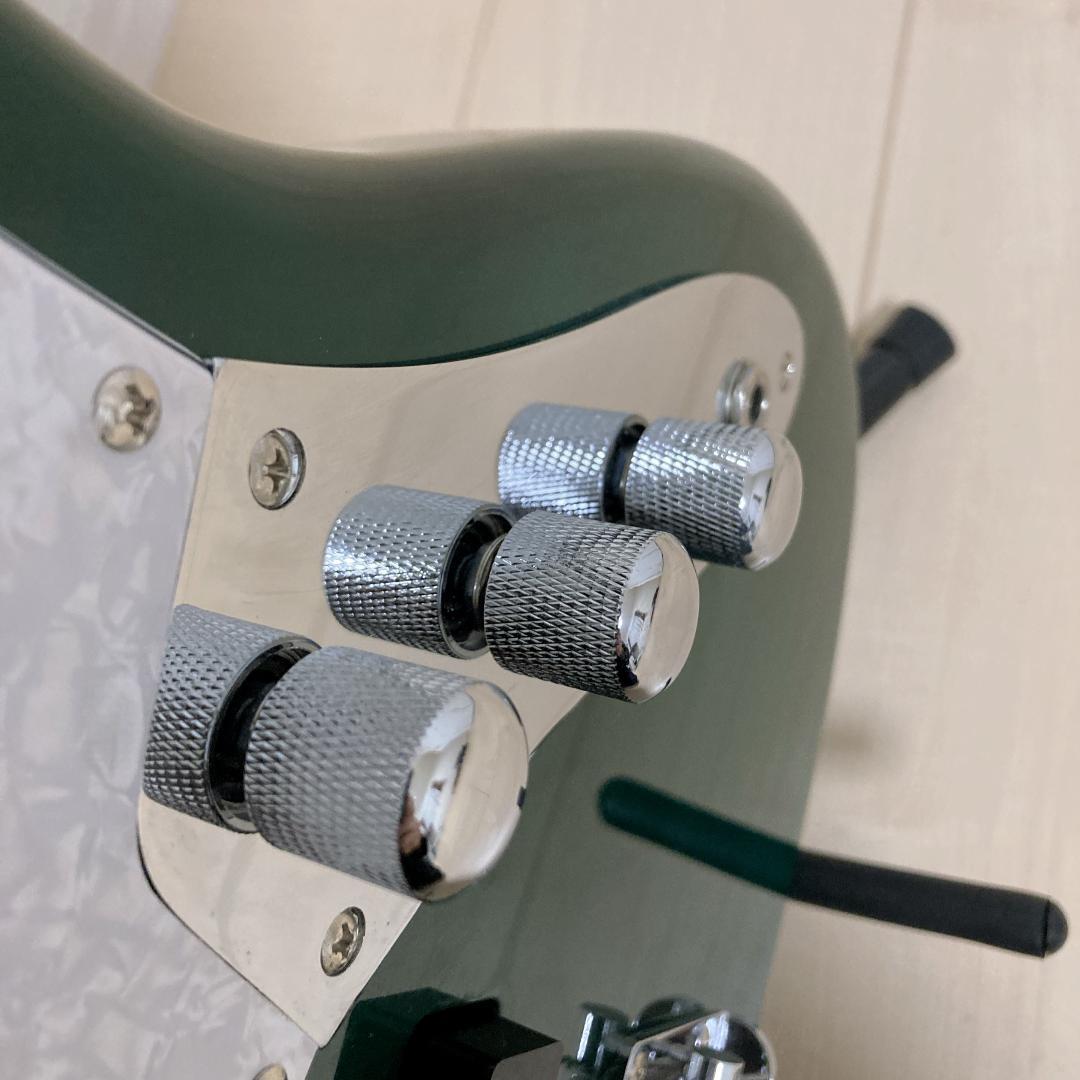 【美品】SELDER JAZZ BASS ジャズベース グリーン エレキ JB