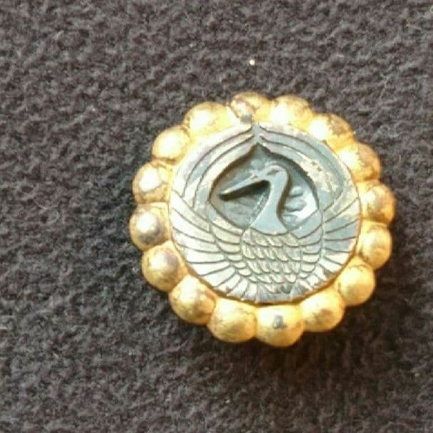 創価学会 徽章 創價学學 財務部員 純銀製