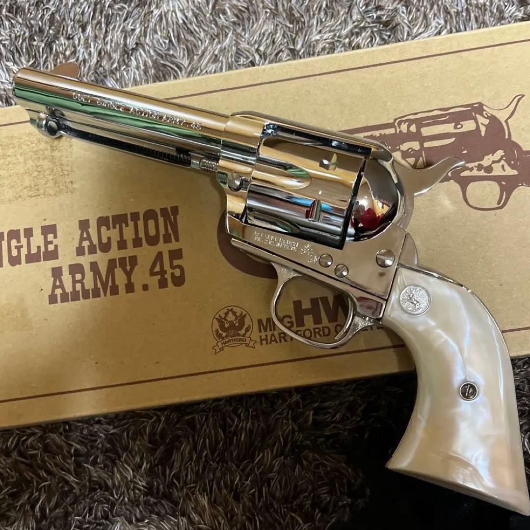 ハートフォード SAA 45 シビリアンオールシルバー 組立済