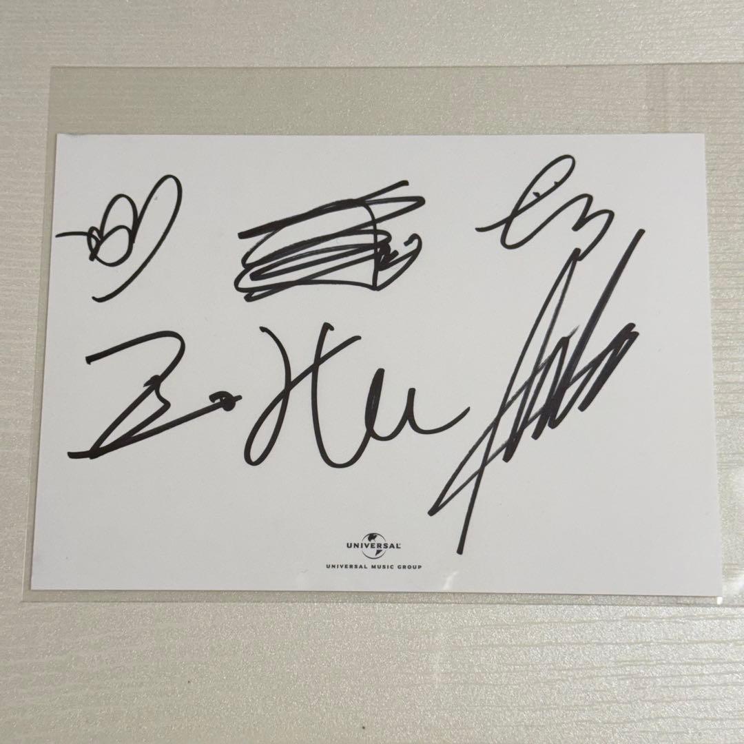 RIIZE 直筆　全員サイン