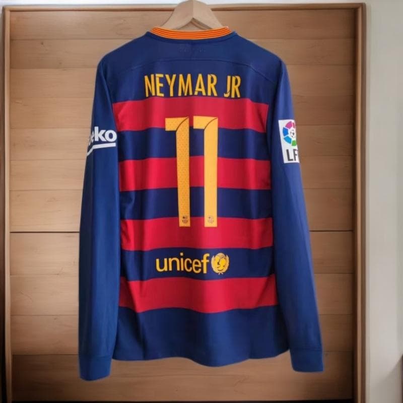 15-16 バルセロナ NEYMAR JR 10番 長袖 シャツ