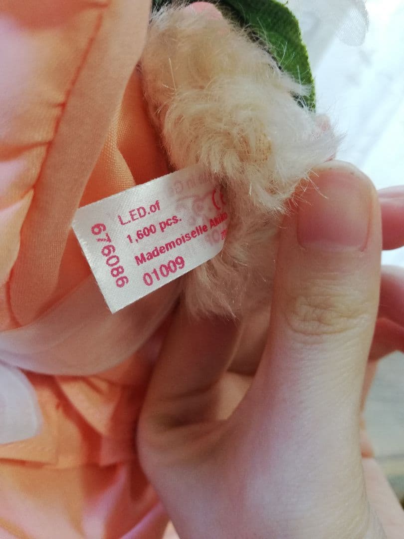 シュタイフ　マドモアゼル　アキコ　テディベア