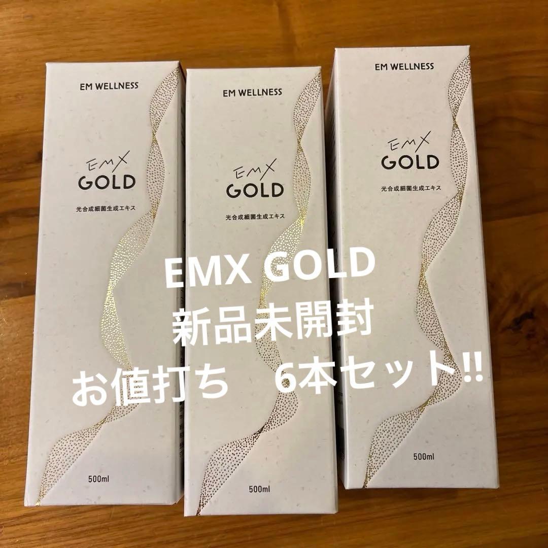 EMXGOLD イーエムエックスゴールド500mL6本セット