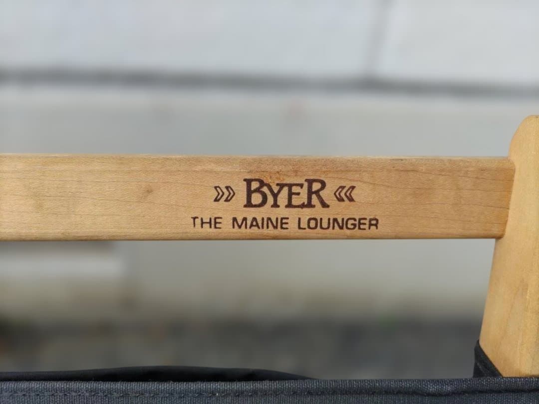 Byer of Maine バイヤー メインラウンジャー ブラック米国製 2脚組