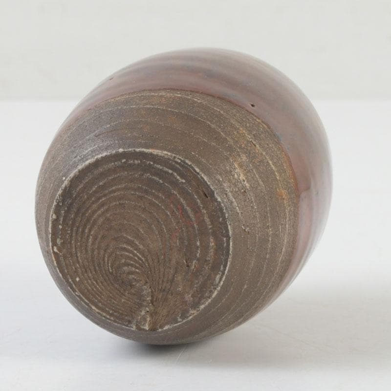 茶道具　瀬戸焼　茶入　仕覆付　裏千家十一代玄々斎極め箱　V　9672