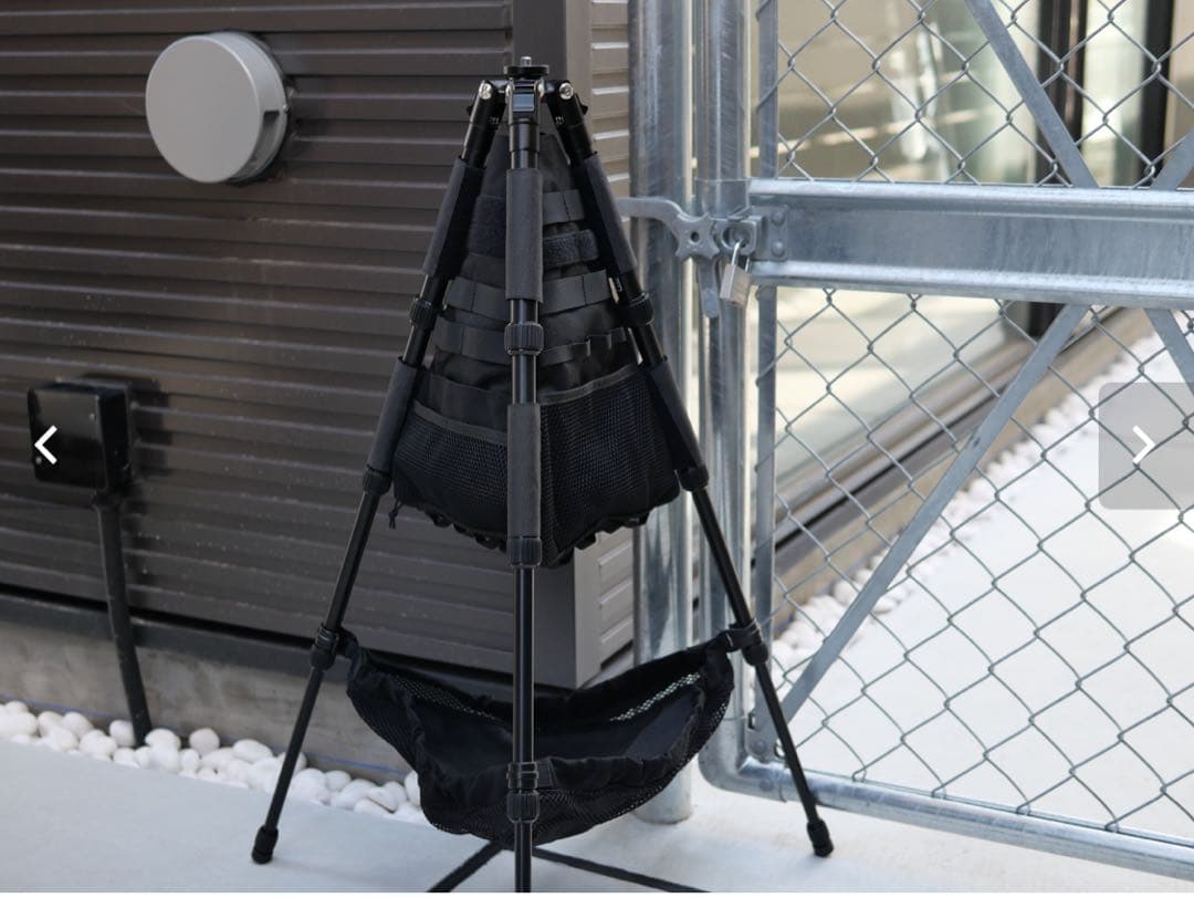 テーブル・チェア・ハンモック BYCRISEORIGINALS /TRIPOD STORAGE /BLACK